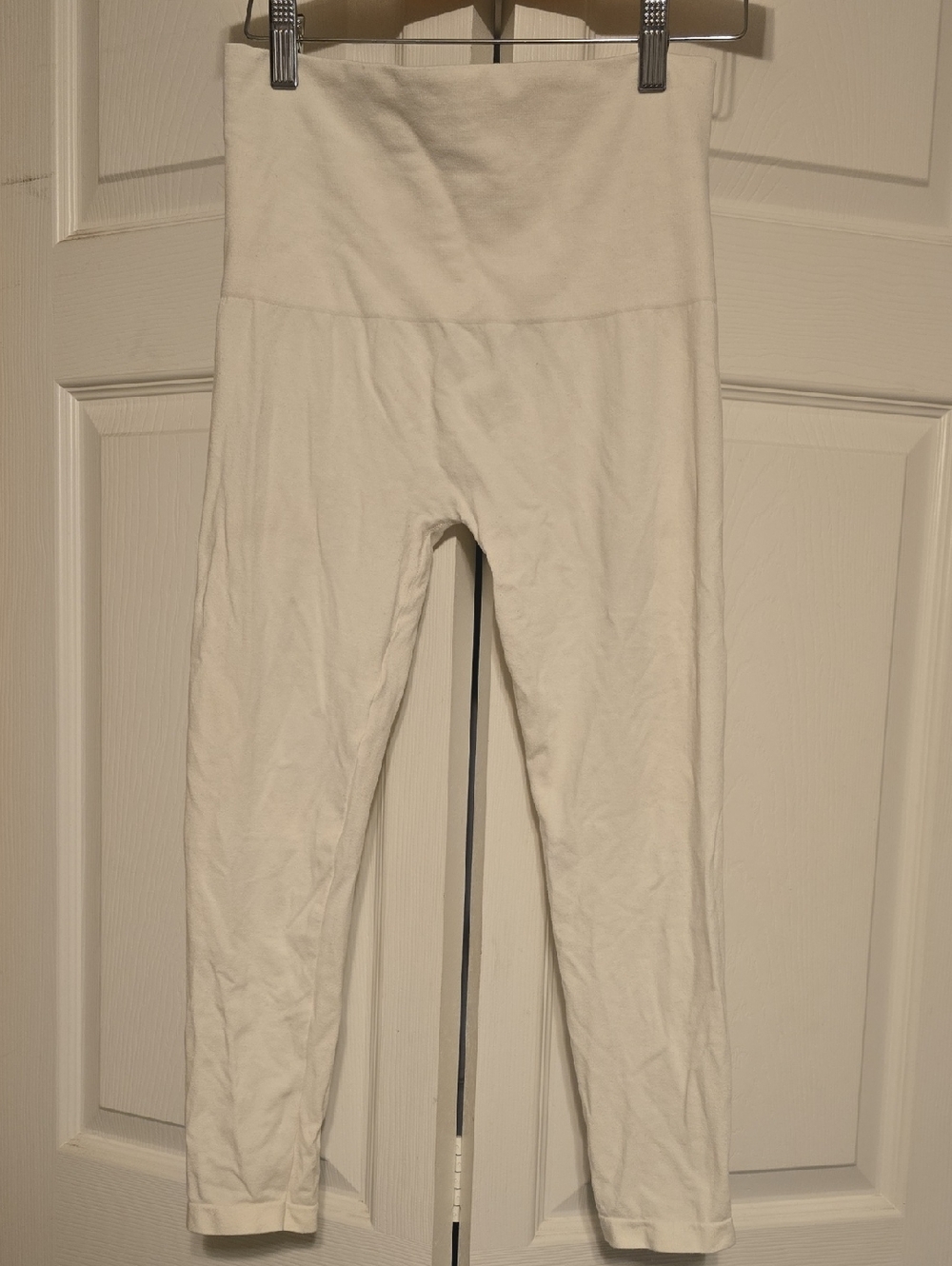 M RENA Cream High-Waist Leggings
